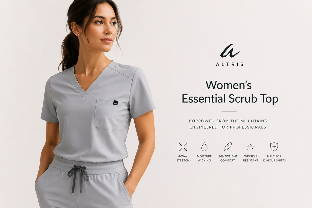Women's Essential Scrub Top